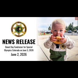 News Release - Donut Day Fundraiser for Special Olympics Colorado on June 5, 2026 - June 2, 2026