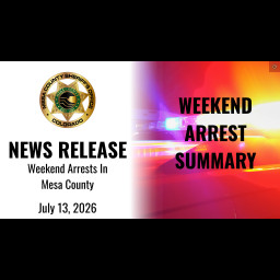 Image for Weekend Arrests In Mesa County