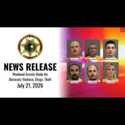 Image for Weekend Arrests Made for Domestic Violence, Drugs, Theft
