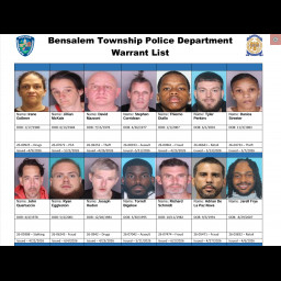 Image for BENSALEM TOWNSHIP POLICE - WEEKLY WARRANT LIST – JUNE 10, 2026