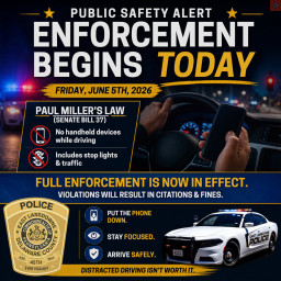 Image for 🚨 PUBLIC SAFETY ALERT 🚨 MILLER'S LAW