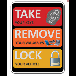 Image for LOCK YOUR VEHICLES