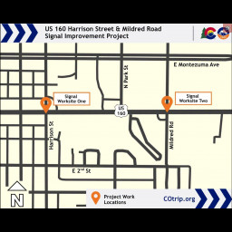 Image for CDOT Construction on Main Street in Cortez Until August