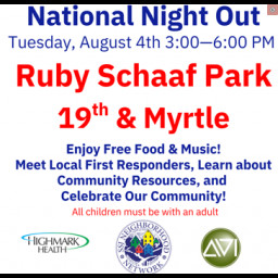 Image for National Night Out (NNO) is a month away!