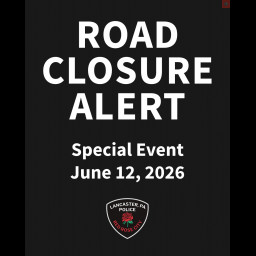 Image for Road Closure: Special Event - Friday, June 12, 2026