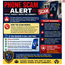 Image for 🚨 SCAM ALERT – COURTHOUSE / ARREST WARRANT SCAM 🚨