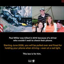 Image for New Distracted Driving Law Fines Start June 5, 2026