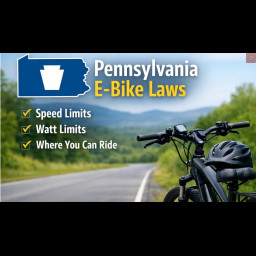 Image for The LAW on Electric Bikes (E-Bikes), Electric Scooters, E-Dirt Bikes & More!