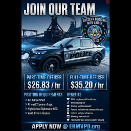 Image for Now Hiring Police Officers