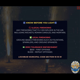 Image for Fireworks Safety Matters