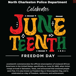 Image for NCPD Joins in Celebrating Juneteenth