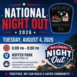 Image for National Night Out Tuesday August 4th in Hoffer Park
