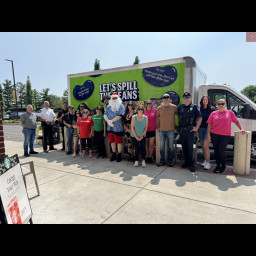 Image for CHRISTMAS IN JULY PACK THE PATROL CAR WAS A SUCCESS!