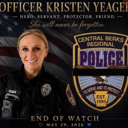Image for STPD Stands in Mourning with the Central Berks Regional Police Department