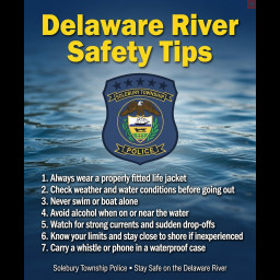 Image for 🛟 Delaware River Water Safety Reminder