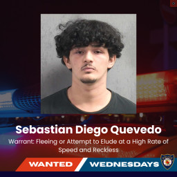 Image for Wanted Wednesday: SEBASTIAN DIEGO QUEVEDO