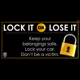 Image for LOCK IT OR LOSE IT - Help prevent theft from vehicles
