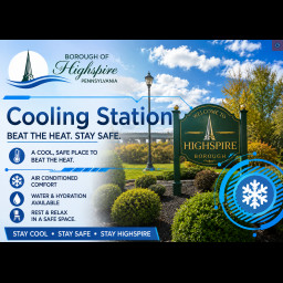 Image for Cooling Station Open – Highspire Borough