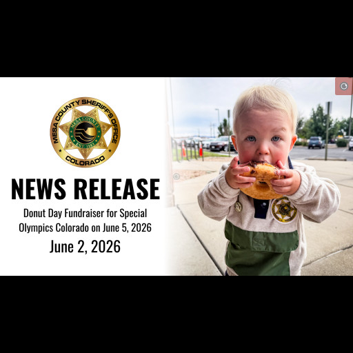 News Release - Donut Day Fundraiser for Special Olympics Colorado on June 5, 2026 - June 2, 2026