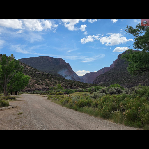 Lodore Canyon Fire 