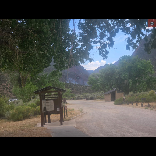 Lodore Canyon Fire 