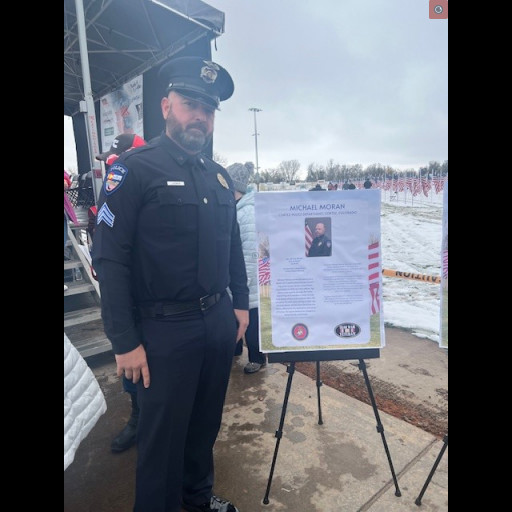 Sgt Jarmon attends Field of Honor in memory of fallen hero Sgt. Moran