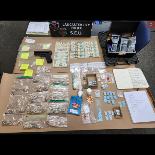 Items seized from Charles Shipp
