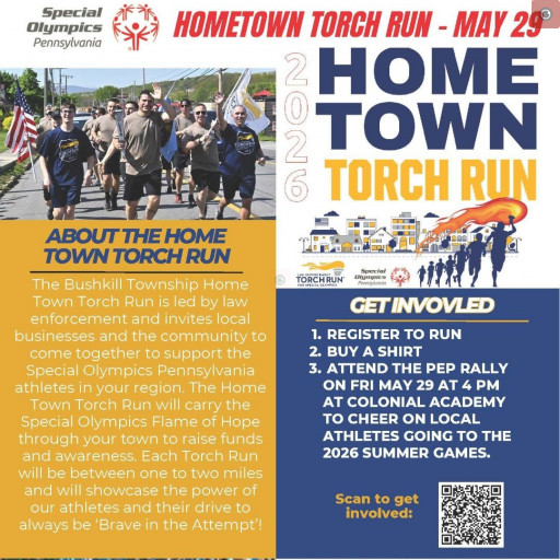 View Larger Image Bushkill Township Hometown Torch Run - Flyer - Final 5.jpg