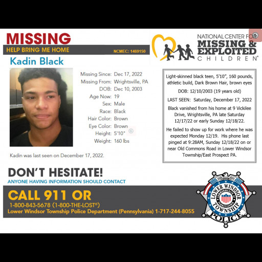 KADIN BLACK MISSING