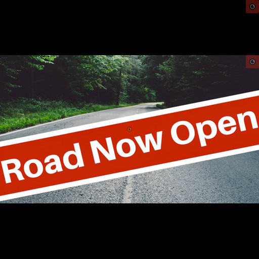 View Larger Image road-now-open.jpg